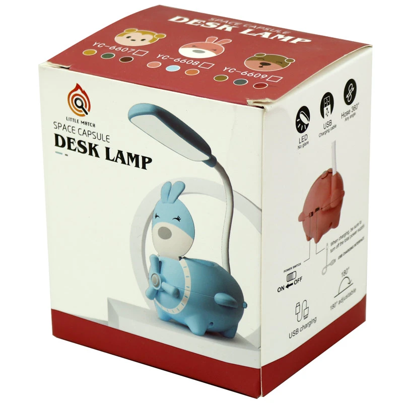 چراغ مطالعه فانتزی شارژی طرح خرس YC-6609