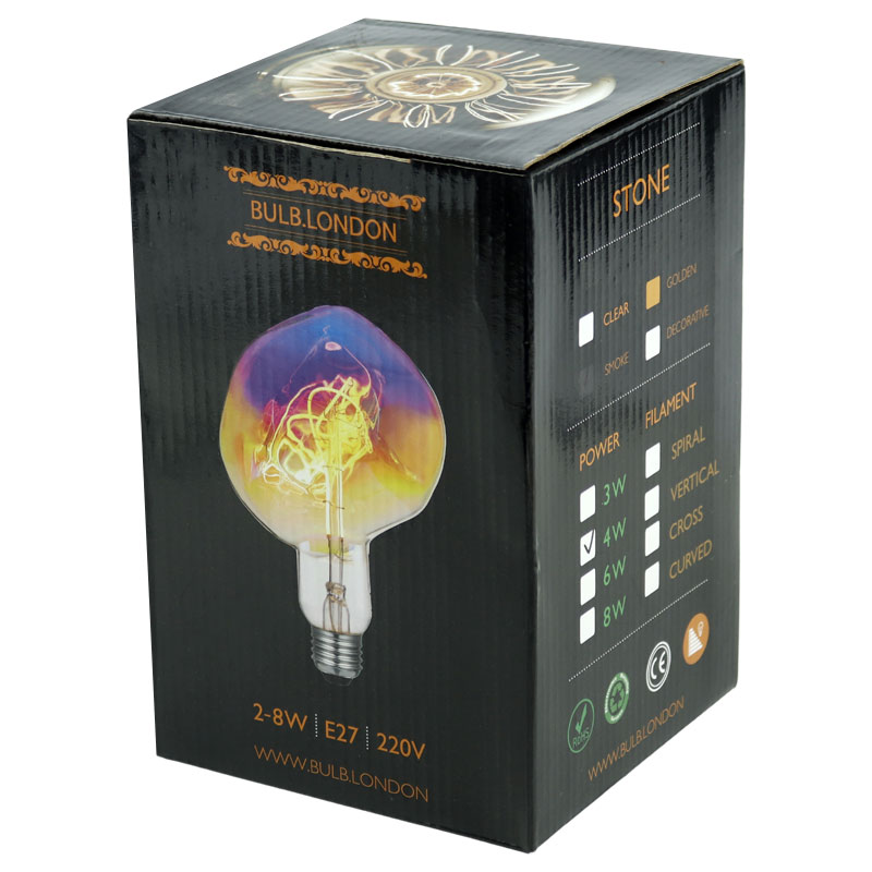 لامپ ادیسونی Bulb London Stone 4W E27