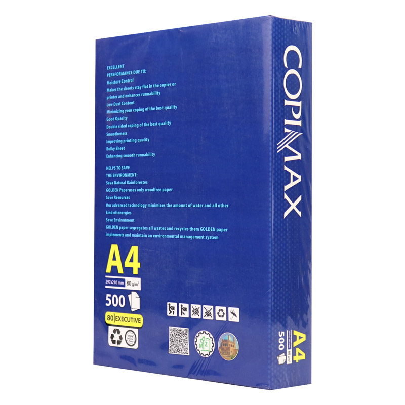 کاغذ A4 کپی مکس آبی زنجان 80 گرم بسته 500 عددی
