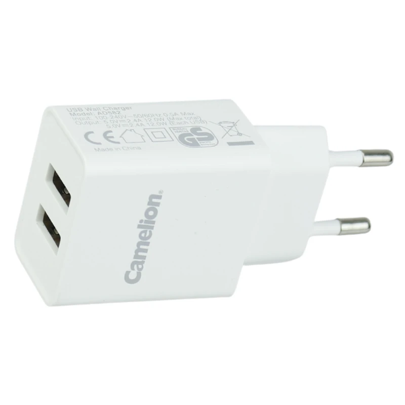 کلگی شارژ Camelion AD582 2Port 2.4A 24W