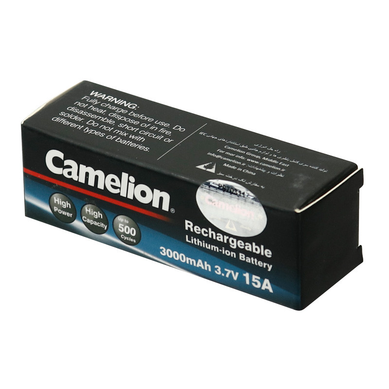 باتری لیتیوم استوانه ای Camelion INR18650P-30BCCB 3000mAh