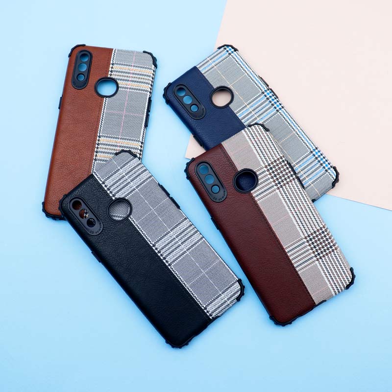 قاب چرمی پارچه ای محافظ لنزدار Samsung Galaxy A10s