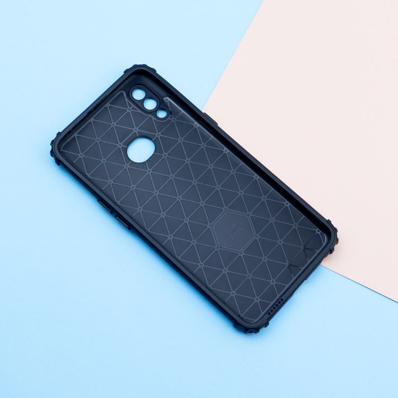 قاب چرمی پارچه ای محافظ لنزدار Samsung Galaxy A10s