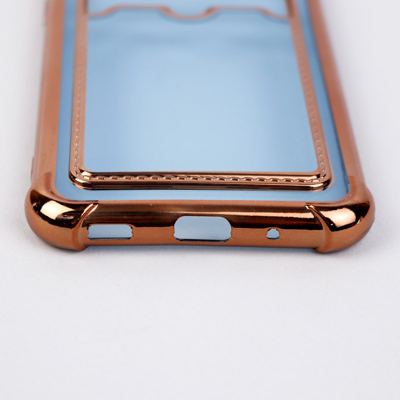 قاب محافظ لنزدار شفاف جاکارتی دار Samsung Galaxy A11