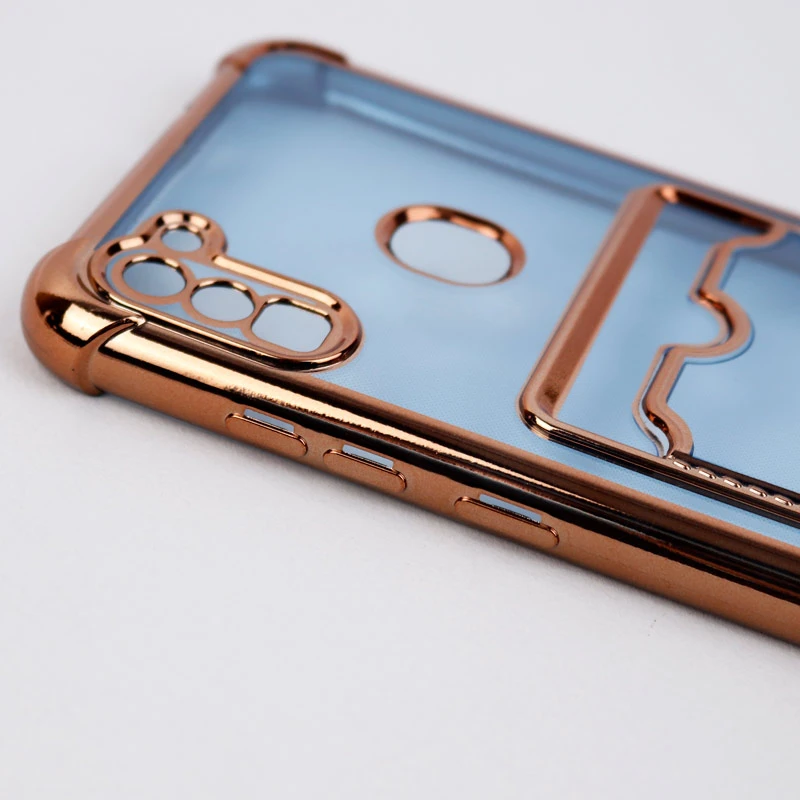 قاب محافظ لنزدار شفاف جاکارتی دار Samsung Galaxy A11