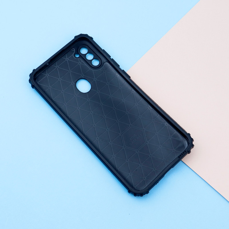 قاب چرمی پارچه ای محافظ لنزدار Samsung Galaxy A11