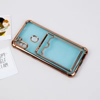 قاب محافظ لنزدار شفاف جاکارتی دار Samsung Galaxy A11