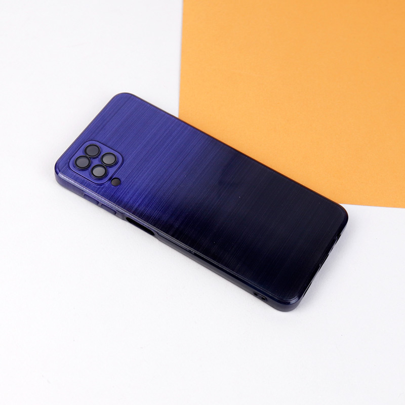 قاب PC براق محافظ لنزدار دو رنگ Samsung Galaxy A12