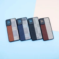 قاب چرمی پارچه ای محافظ لنزدار Samsung Galaxy A12