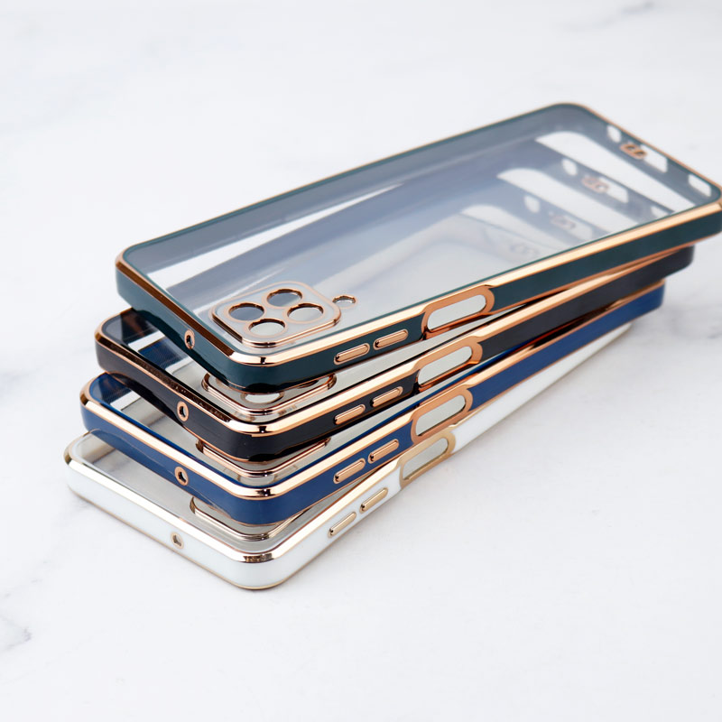 قاب ژله ای دور رنگی محافظ لنزدار Samsung Galaxy A12