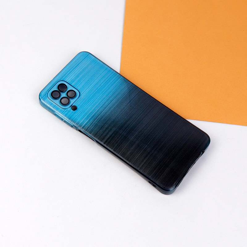 قاب PC براق محافظ لنزدار دو رنگ Samsung Galaxy A12