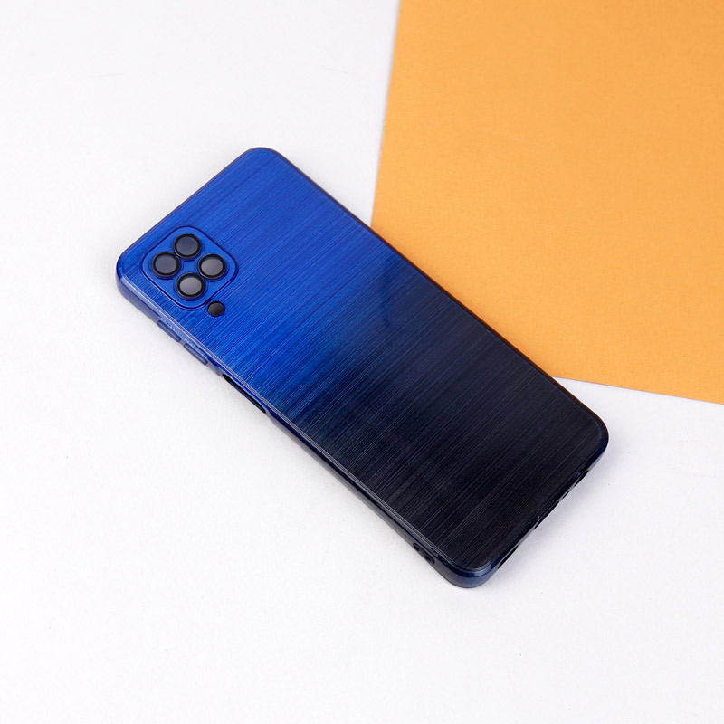 قاب PC براق محافظ لنزدار دو رنگ Samsung Galaxy A12