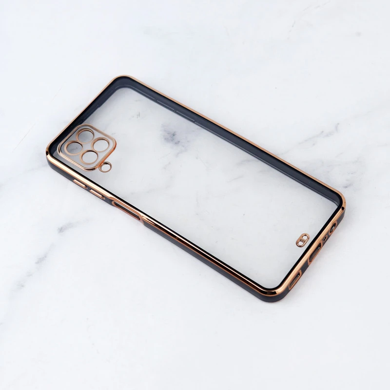 قاب ژله ای دور رنگی محافظ لنزدار Samsung Galaxy A12