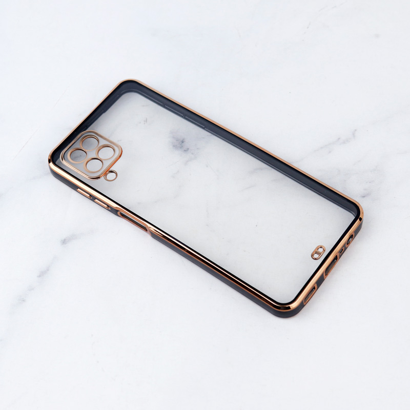 قاب ژله ای دور رنگی محافظ لنزدار Samsung Galaxy A12