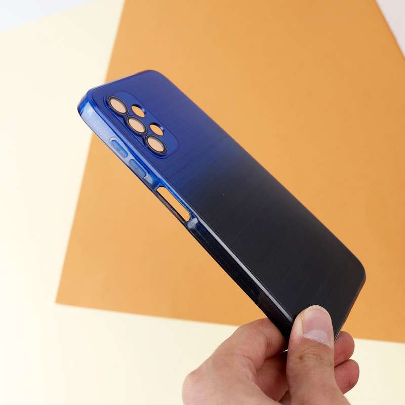 قاب PC براق محافظ لنزدار دو رنگ Samsung Galaxy A13 4G