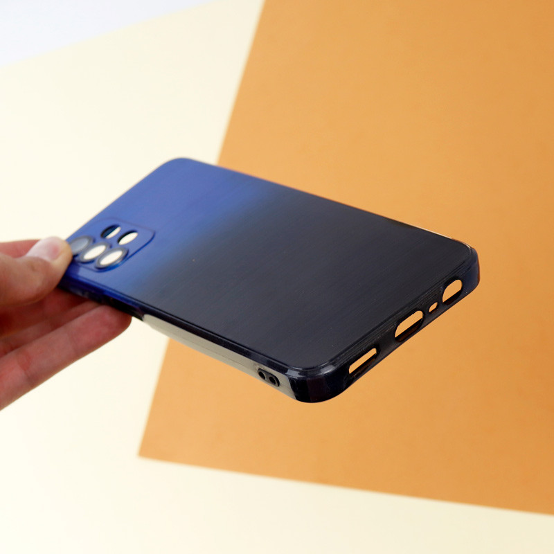 قاب PC براق محافظ لنزدار دو رنگ Samsung Galaxy A13 4G