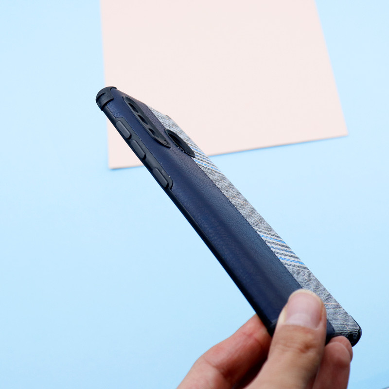 قاب چرمی پارچه ای محافظ لنزدار Samsung Galaxy A20 / A30