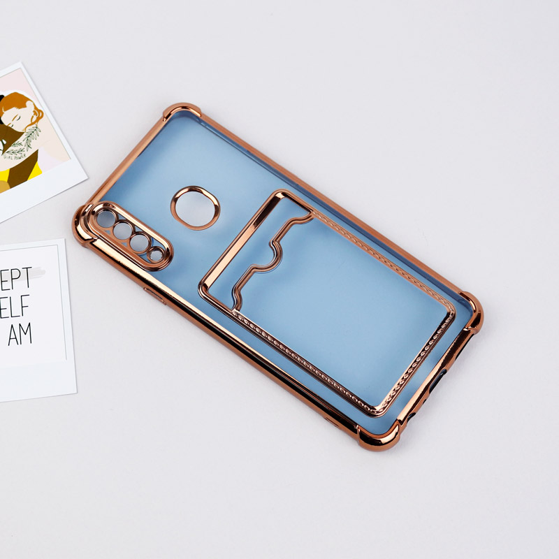 قاب محافظ لنزدار شفاف جاکارتی دار Samsung Galaxy A20s