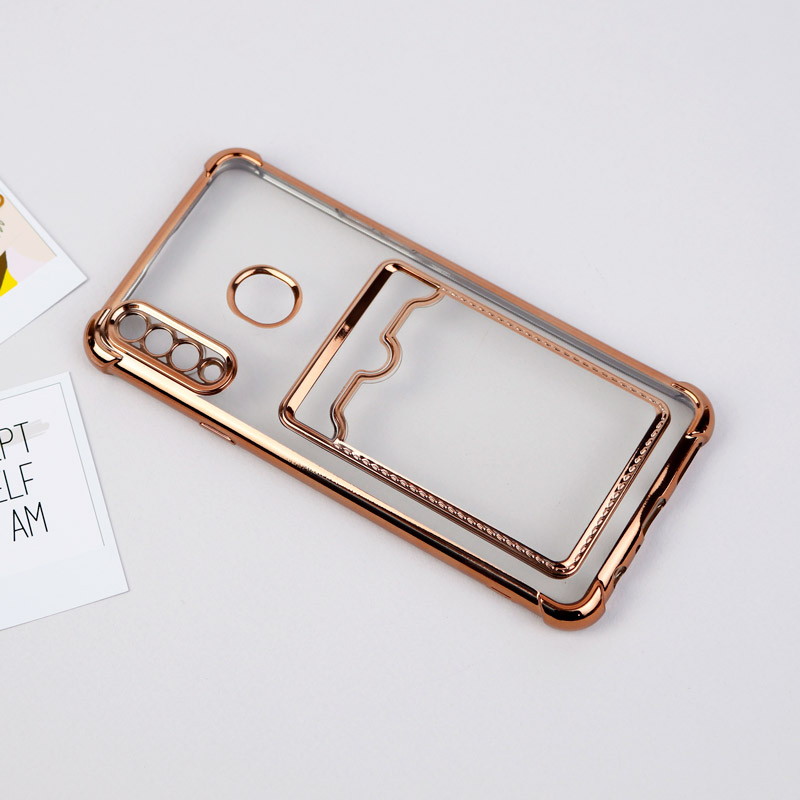 قاب محافظ لنزدار شفاف جاکارتی دار Samsung Galaxy A20s