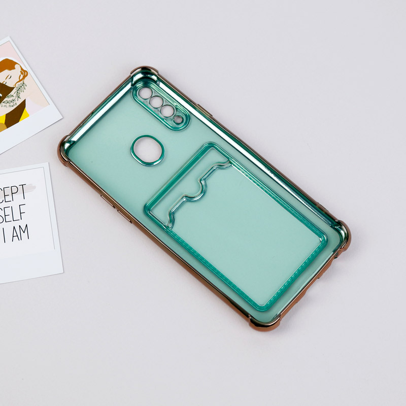 قاب محافظ لنزدار شفاف جاکارتی دار Samsung Galaxy A20s