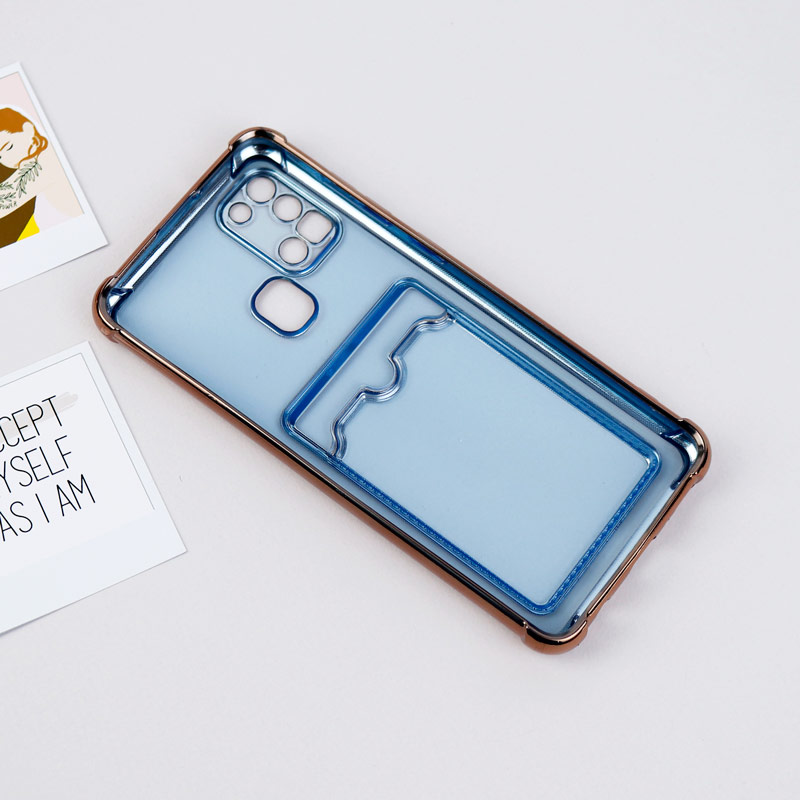 قاب محافظ لنزدار شفاف جاکارتی دار Samsung Galaxy A21s