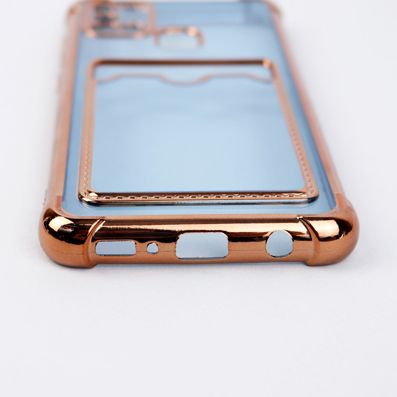 قاب محافظ لنزدار شفاف جاکارتی دار Samsung Galaxy A21s