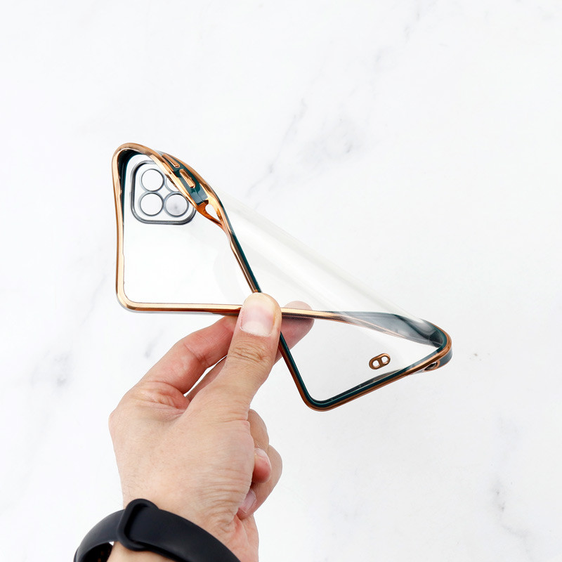 قاب ژله ای دور رنگی محافظ لنزدار Samsung Galaxy A22 4G