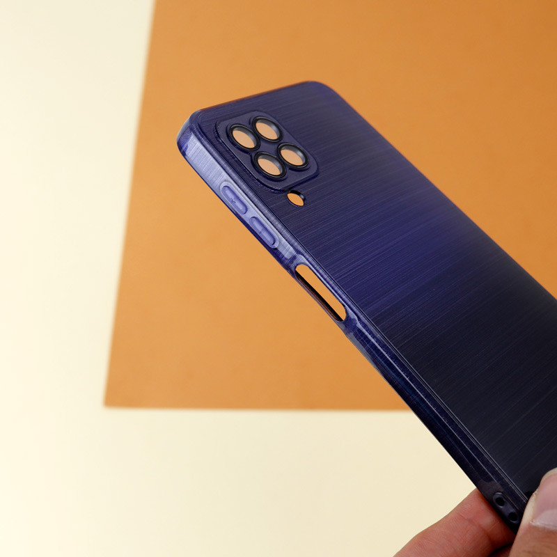 قاب PC براق محافظ لنزدار دو رنگ Samsung Galaxy A22 4G