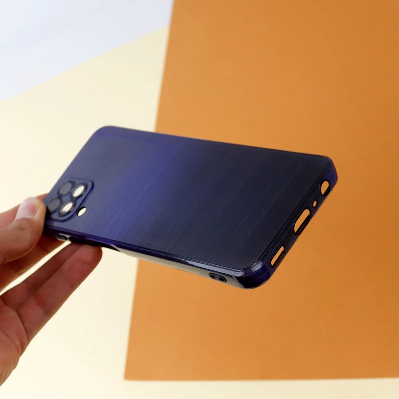 قاب PC براق محافظ لنزدار دو رنگ Samsung Galaxy A22 4G