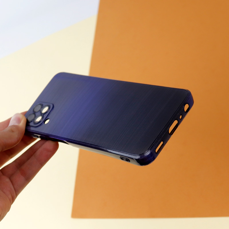 قاب PC براق محافظ لنزدار دو رنگ Samsung Galaxy A22 4G