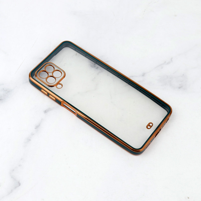 قاب ژله ای دور رنگی محافظ لنزدار Samsung Galaxy A22 4G