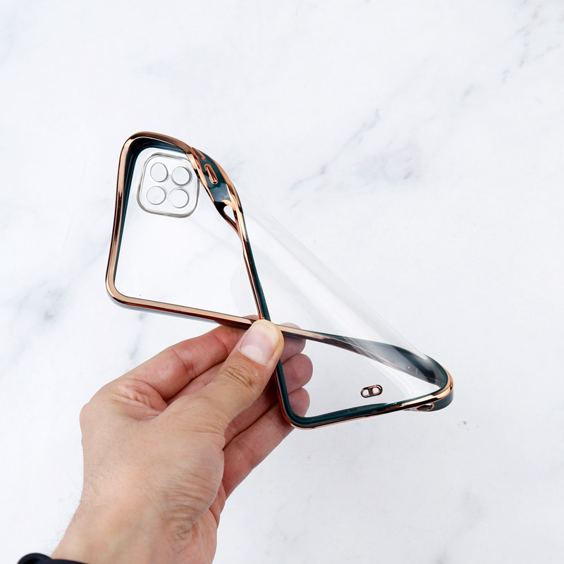 قاب ژله ای دور رنگی محافظ لنزدار Samsung Galaxy A22 5G