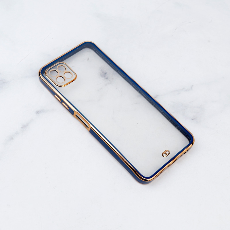 قاب ژله ای دور رنگی محافظ لنزدار Samsung Galaxy A22 5G