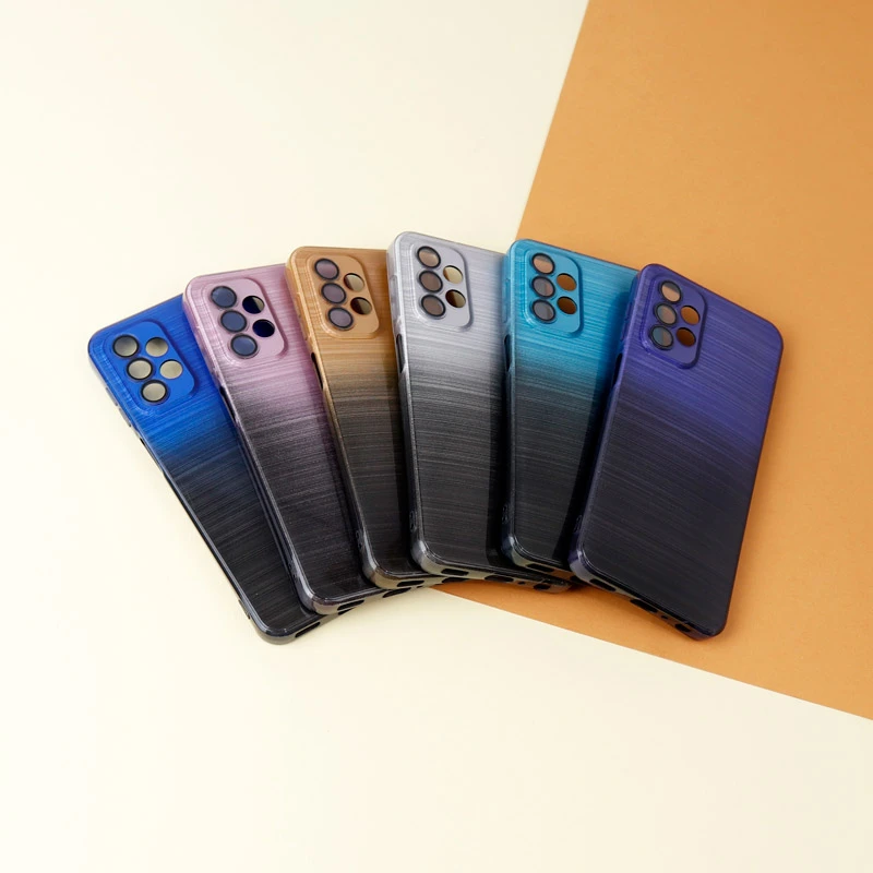 قاب PC براق محافظ لنزدار دو رنگ Samsung Galaxy A23