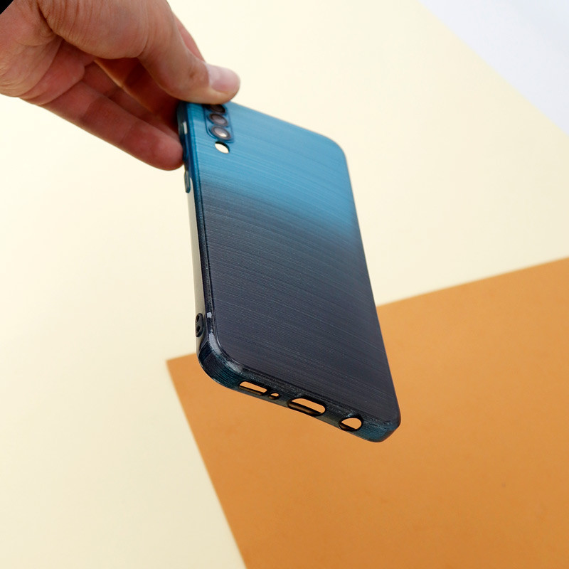قاب PC براق محافظ لنزدار دو رنگ Samsung Galaxy A30s / A50s
