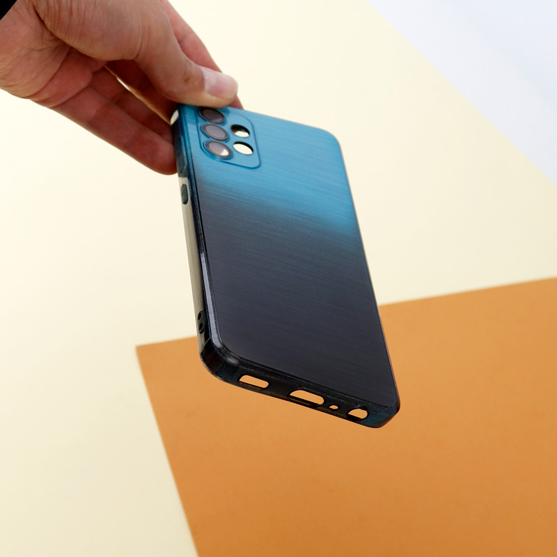 قاب PC براق محافظ لنزدار دو رنگ Samsung Galaxy A32 4G