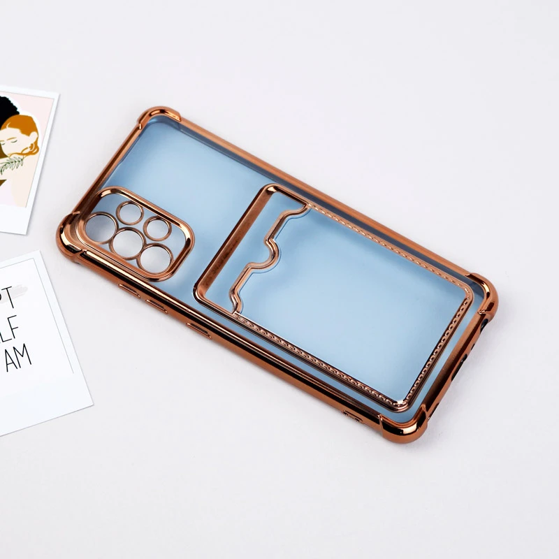 قاب محافظ لنزدار شفاف جاکارتی دار Samsung Galaxy A32 4G