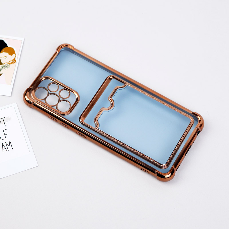 قاب محافظ لنزدار شفاف جاکارتی دار Samsung Galaxy A32 4G