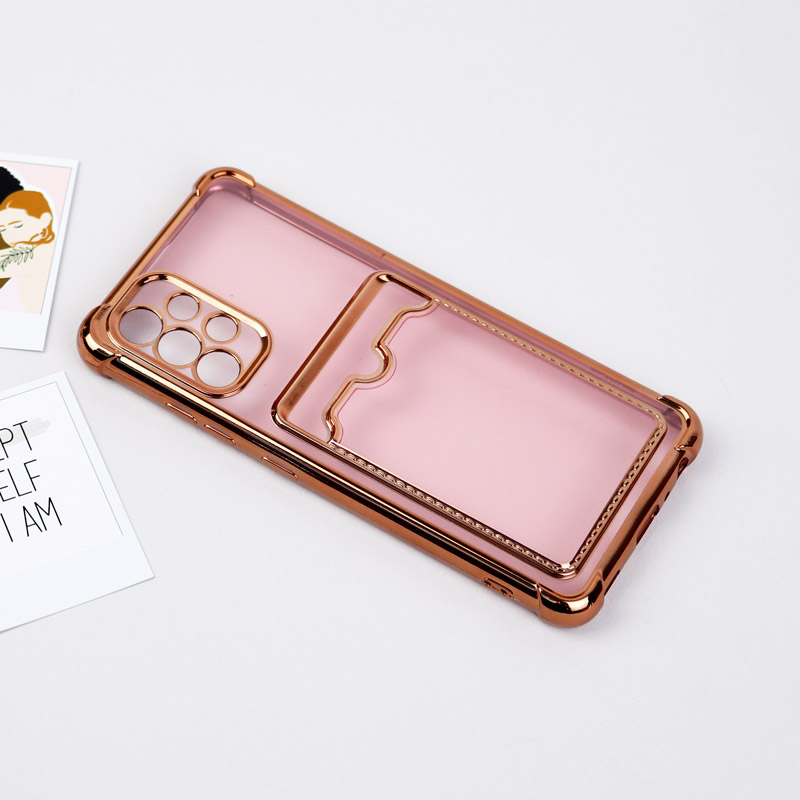 قاب محافظ لنزدار شفاف جاکارتی دار Samsung Galaxy A32 4G