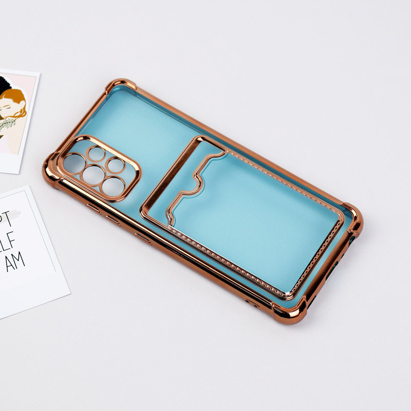 قاب محافظ لنزدار شفاف جاکارتی دار Samsung Galaxy A32 4G