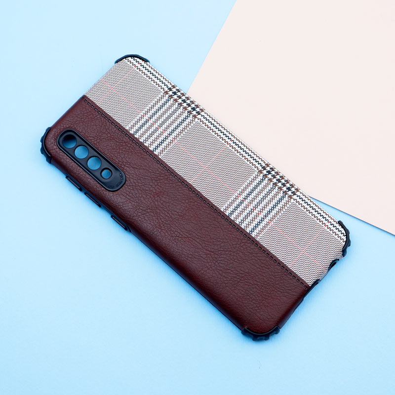 قاب چرمی پارچه ای محافظ لنزدار Samsung Galaxy A50
