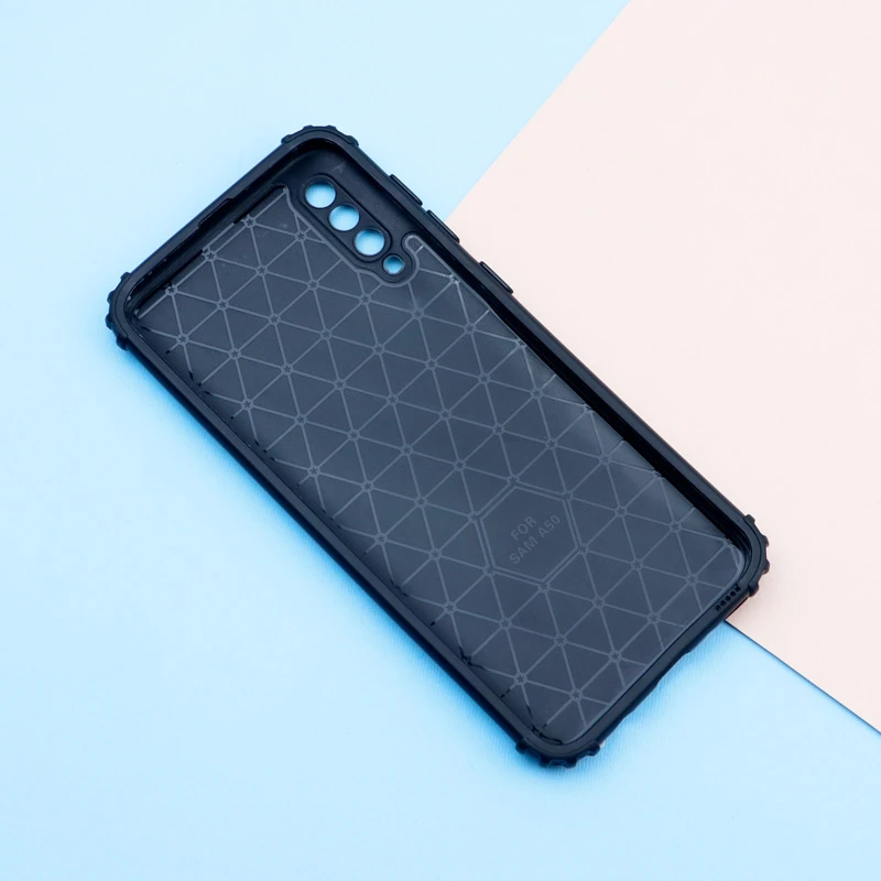 قاب چرمی پارچه ای محافظ لنزدار Samsung Galaxy A50