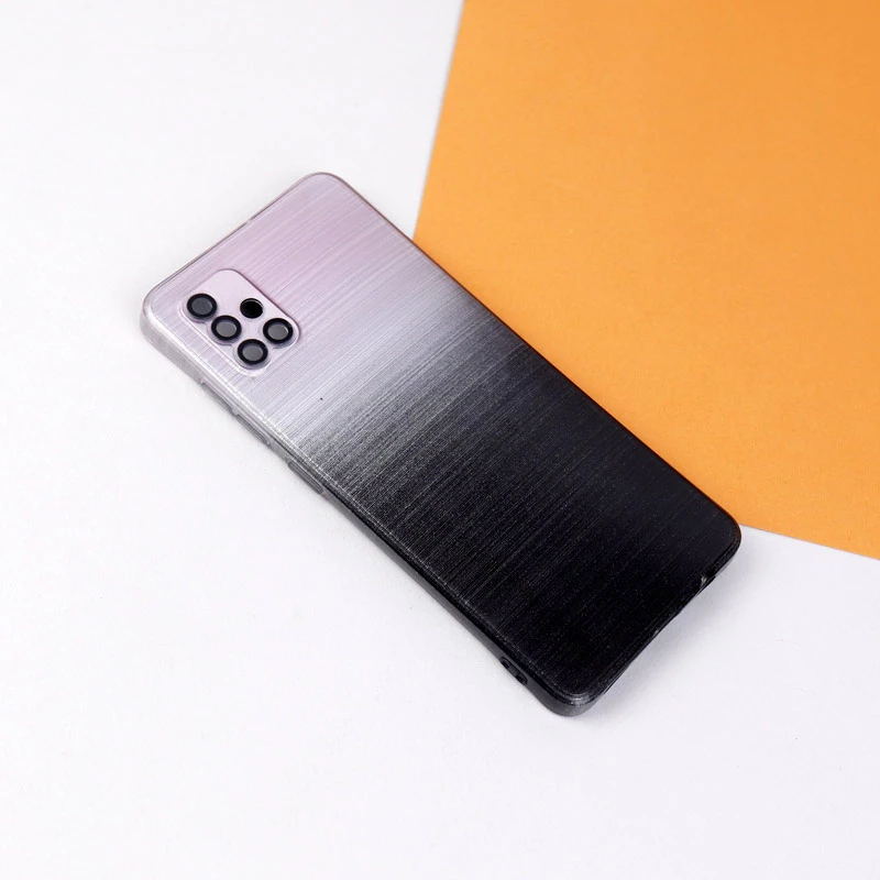 قاب PC براق محافظ لنزدار دو رنگ Samsung Galaxy A51