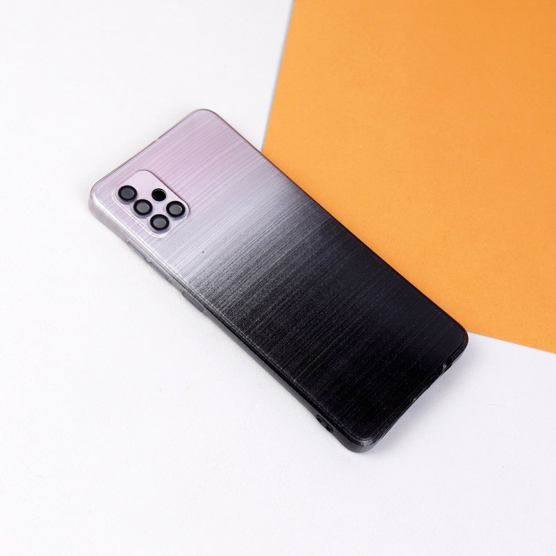 قاب PC براق محافظ لنزدار دو رنگ Samsung Galaxy A51