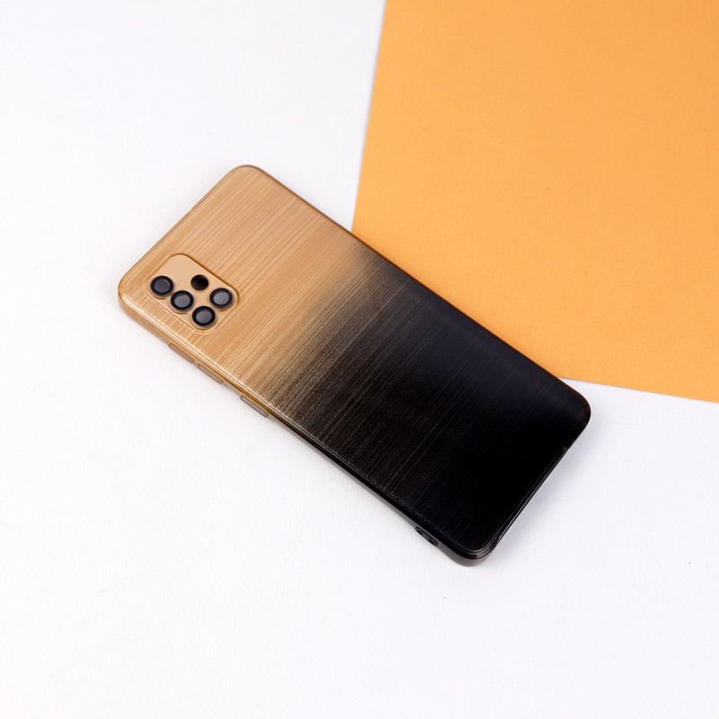 قاب PC براق محافظ لنزدار دو رنگ Samsung Galaxy A51