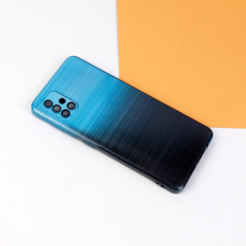 قاب PC براق محافظ لنزدار دو رنگ Samsung Galaxy A51
