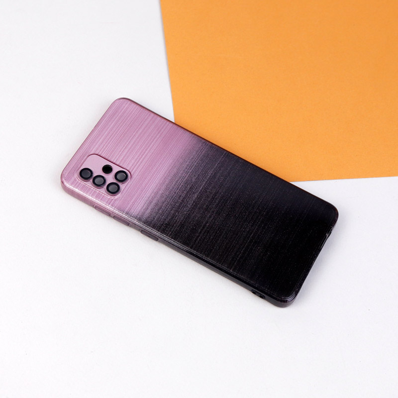 قاب PC براق محافظ لنزدار دو رنگ Samsung Galaxy A51
