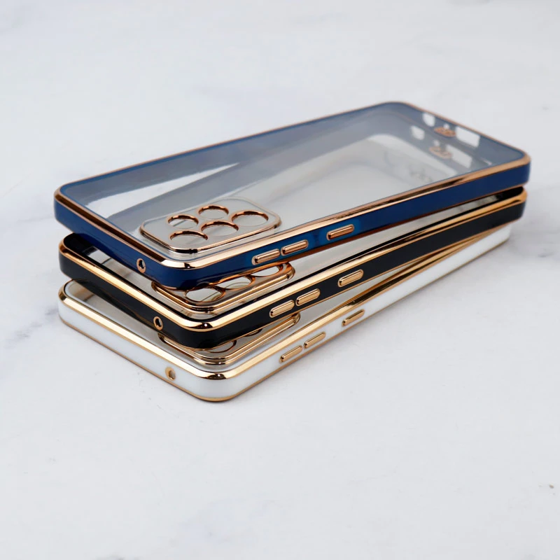 قاب ژله ای دور رنگی محافظ لنزدار Samsung Galaxy A52 / A52s