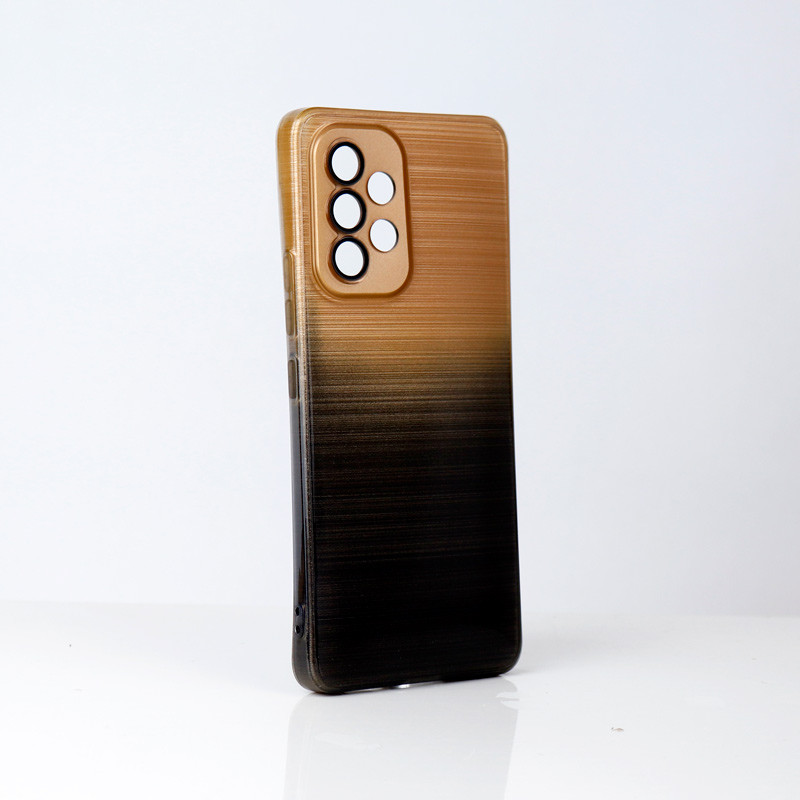 قاب PC براق محافظ لنزدار دو رنگ Samsung Galaxy A53 5G