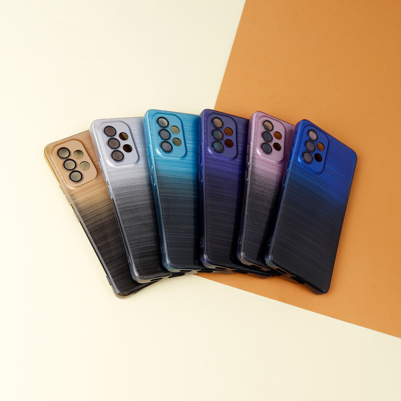 قاب PC براق محافظ لنزدار دو رنگ Samsung Galaxy A53 5G